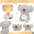 thumbnail image 2 of Peluche Koala Luminiscente con Música y Respiración Antiestrés para Bebés, 2 of 8