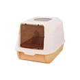 thumbnail image 2 of Ontiwes Large Covered Cat Litter Box with Lid & Scoop - Fully Enclosed, Splash-Proof, Odor Control, Easy Clean, Non-Slip Base, Includes 1 Litter Box & 1 Scoop, 2 of 6