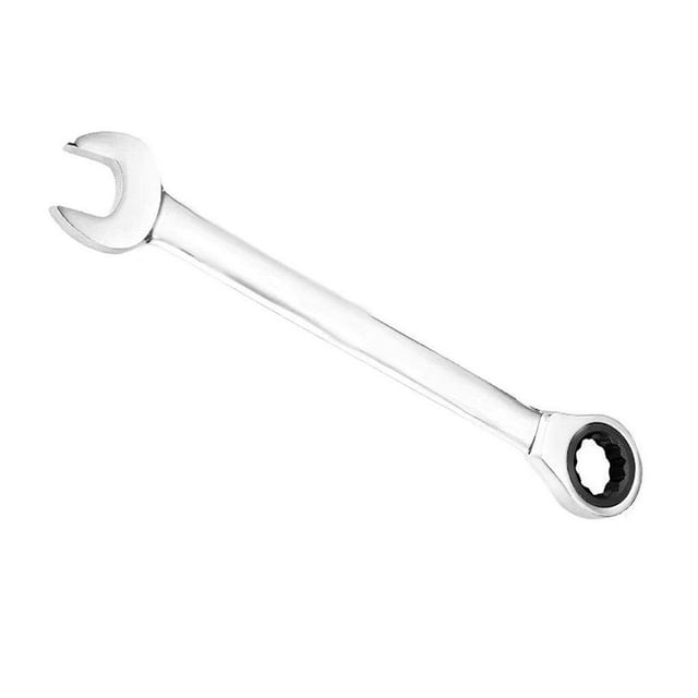Clé à Rochet de Conception de 72 Dents Clé à Tête Fixe en Acier au Chrome Vanadium pour la Construction Électrique