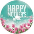 thumbnail image 1 of FMSHPON Happy Mothers Day Tulips Xmas Christmas Tree Skirt Stand Mat for Holiday Party Decoration Indoor Outdoor 48 inches, 1 of 6