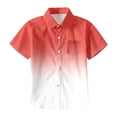 thumbnail image 1 of TZEWGL Cute Shirt For Child Patchwork Short Sleeve Tie Dye Prints Trendy Clothes For Infnants size 8-9T, 1 of 5