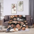 thumbnail image 4 of Blanket Ian Somerhalder Throw Flannel Blankets UltraSoft Micro Fleece Blanket Warm Cozy Plush Gift for Room Decoration Sofa,Office Bed car Camp Couch Beach, 4 of 9