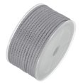 thumbnail image 3 of Unique Bargains Nylon Beading Thread Cord 2mm Extra Strong Braided Nylon String for Necklace Crafting 15M/49 Feet, Grey, 3 of 5