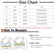 thumbnail image 3 of Bra for Women, Xunlbb Plus Size Women's Solid Color Bra With Large Chest And Steel Ring Plus Size Lingerie Sexy Gathering Bra Lingerie(Purple,XXXL), 3 of 4