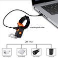 thumbnail image 4 of Luces traseras en forma de hueso para bicicleta, luces traseras LED, luces de señal de giro, recargables por USB, 5 modos, luces de advertencia para ciclismo de montaña y de carretera a prueba de agua, 4 of 5