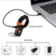 thumbnail image 4 of Luces traseras con forma de hueso para bicicleta Luces traseras LED Luces de señal de giro Recargables por USB 5 modos Luces de advertencia de ciclismo a prueba de agua para bicicleta de montaña y bi, 4 of 5