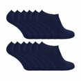 thumbnail image 1 of Sock Snob - Mens Thermal Low Cut Trainer Socks | 12 Pairs | Winter Invisible Socks for Men, 1 of 2
