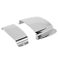 thumbnail image 4 of Juego de Fundas de Puente para Pastillas Funda Protectora de Bajos de aleación de Zinc para bajo eléctrico PB Equipado con 4 Tornillos de Montaje(14 * 11 * 3cm-Plata) Amonsee No, 4 of 6