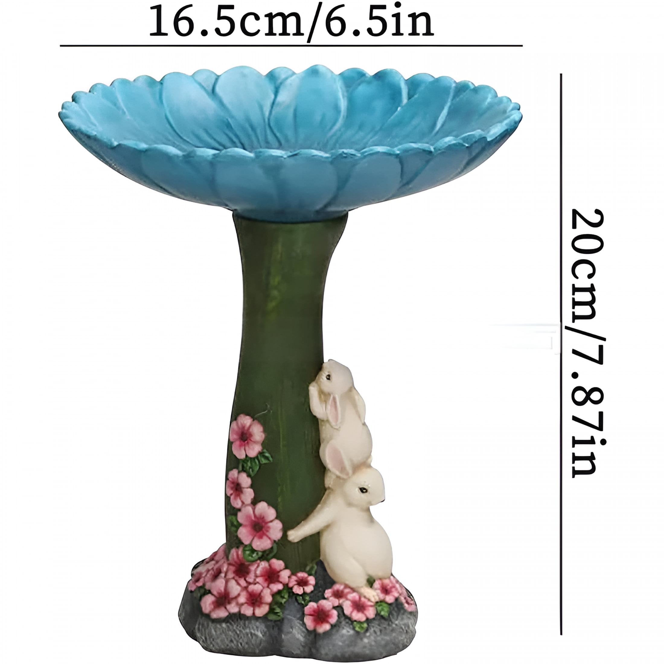 ACDANC 2026 New Bird Bath for Outside,Resin Birdbath Bird Feeder Tree Bowl Stand Birdbaths for Garden Polyresin Antique Garden Bird Bath Garden Decor for Home Garden Yard