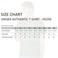 thumbnail image 5 of Hanes Unisex Authentic Short Sleeve T-Shirt 100% Cotton Jersey Classic Fit Solid Color Tee (White, L), 5 of 7