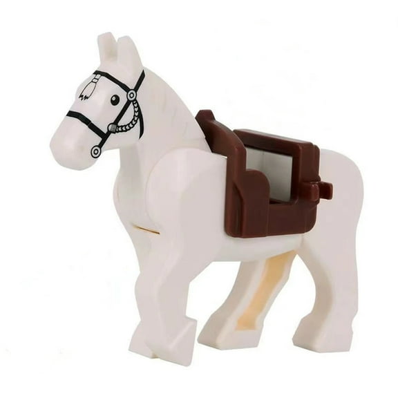 Medieval Army Military Carriage War Horse Assemble MOC DIY Model Building Blocks Bricks Children's Toys Christmas Gift ﻿