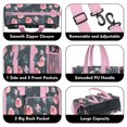 thumbnail image 3 of Teacher Tote Bag,Pioneer Flower Floral Print Pattern Teacher Utility Tote Bag,Large Work Tote Bags for Women with Multiple Pockets,Top Zipper Closure,13.8x10.6x6.7 Inch, 3 of 5