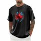 thumbnail image 1 of Camisetas de Manga Larga para Hombre Algodón Impresión Cuello Redondo Blusas de Moda Casual, 1 of 5