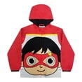thumbnail image 4 of RYAN'S WORLD Red Titan Toddler Boys Water Resistant Light Windbreaker Jacket 5T, 4 of 5