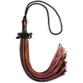 thumbnail image 6 of Endea Graduation Black/Orange Mixed Color Graduation Tassel with Black Date Drop, 6 of 8