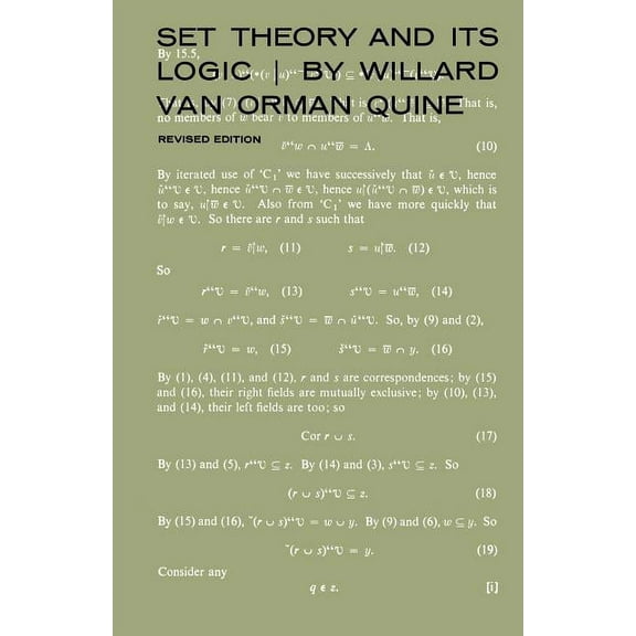 Set Theory and Its Logic: Revised Edition (Paperback)