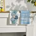 thumbnail image 3 of Sweet Seashell Snail Starfish Summer Kitchen Towels Dish Towels, 18x26 Inch Farmhouse Summer Seasonal Decoration Hand Towels Set of 4, 3 of 6