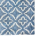 thumbnail image 3 of Linon Motif Printed Faux Rabbit Blue 8' X 10' Rectangle Area Rug RUGPR0481, 3 of 6