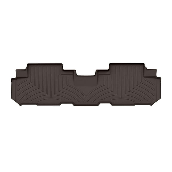 WeatherTech Custom Fit FloorLiners compatible with 2019-2026 Subaru Ascent - 2nd Row, Cocoa