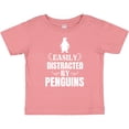 thumbnail image 3 of Inktastic Easily Distracted by Penguins Boys or Girls Baby T-Shirt, 3 of 5