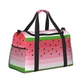 thumbnail image 2 of Easygdp Watermelon Bolsa de Gimnasio, Bolsa de Viaje Duffel, Bolsa de Fin de Semana con Compartimentos, Bolsa de Mano para Noche, 2 of 7