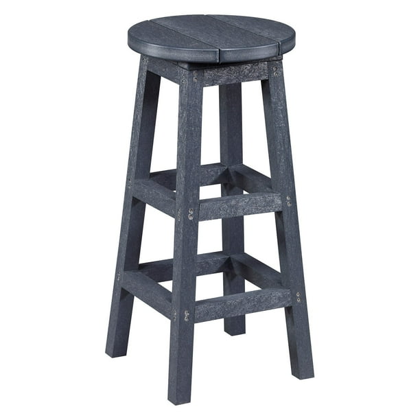 HN Outdoor Logan Recycled Plastic Outdoor Backless Bar Stool Walmart