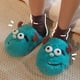 thumbnail image 5 of Zapatillas de invierno Disney Monster University Sullivan para mujer, zapatillas de casa con dibujos animados para hombre, zapatillas de felpa suaves y cálidas, antideslizantes, 5 of 5
