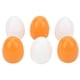 thumbnail image 3 of Huevos de Pascua de madera, 6 piezas de huevos de Pascua de madera falsos realistas para niños, juego de cocina, juguete de comida de alta capacidad, 3 of 9