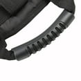 thumbnail image 6 of yotijay 1X Black Motorcycle Passenger Belt Rear Seat Grab Grip Handle Belly Strap, 6 of 9