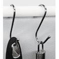 thumbnail image 6 of 2.75" Ball End S-Hooks, 2-Pack, Zinc-Plated, Peerless Chain Company, #4735339D, 6 of 8