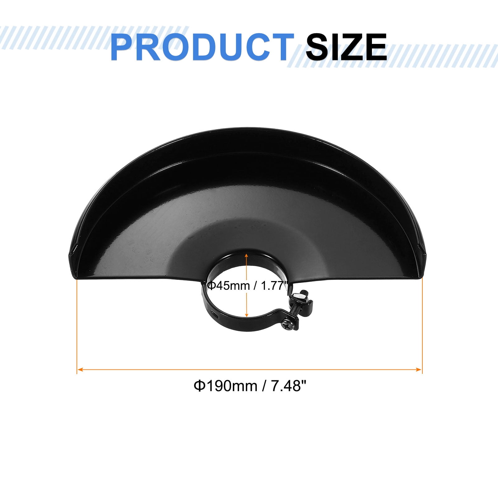 Uxcell 2pcs Grinder Guard 7" 190mm Dia Metal Angle Grinder Protector Cover