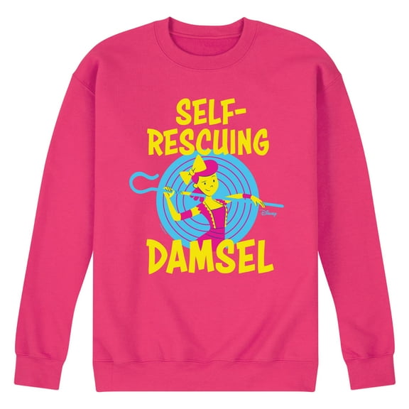 Toy Story - Self Rescuing Damsel - Men's Crew Neck Fleece Pullover