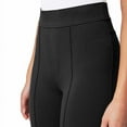 thumbnail image 3 of Modern Ambition Ladies' High-Rise Flare Pants, Black Medium, 3 of 5