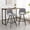 Gray, variant on Stools with Built - in Footrests / Comfortable Seating in Home Bar