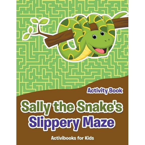 Sally the Snake's Slippery Maze Activity Book (Paperback)