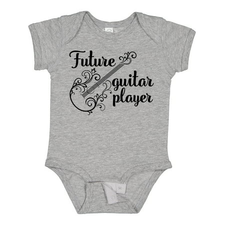 

Inktastic Guitar Player Future Guitarist Gift Baby Girl Bodysuit