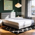 thumbnail image 2 of ClickDecor Hudson Upholstered Bed Queen Gray, 2 of 7