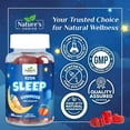 thumbnail image 6 of Nature's Choice Kids Melatonin 1mg Gummy, 100% Drug-Free & Effective Sleep Supplement Gummies for Children Ages 3 and Up, Chewable Supplement for Restful Sleep, Natural Berry-Flavored - 60 Gummies, 6 of 9