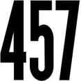 thumbnail image 2 of Permanent Adhesive Vinyl Numbers 6" 48/Pkg-Black, 2 of 2