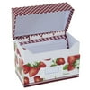 Better Homes&gardens Better Homes Recipe Box Set Strawberry