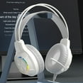 thumbnail image 6 of Hwkond Headphones Wired, Gaming Headset With Microphone Most Laptop Over-Ear Headphones With LED RGB Light Noise Canceling Mic 7.1 Stereo Surround Sound, 6 of 7