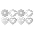 thumbnail image 4 of Unatoiry 1 Set School Supply Easy to Use DIY Dies Cutter High-strength Wear-resistant Template Molds for Making Album Paper Scrapbooking As shown 2Set, 4 of 6
