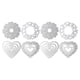 thumbnail image 3 of Yuarrent 1 Set School Supply Rust-proof DIY Easy Molds Use Template Dies Exquisite to for Making Album Paper Scrapbooking Como se muestra 2piezas Yuarrent CBP216336, 3 of 5