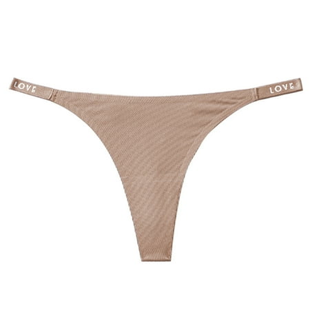 Juslio Womens Panties Low Waist Ice Silk Breathable Soft Sexy Soft Elastic Breathable Underwear