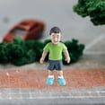 thumbnail image 6 of Almencla Miniature Figurine People Family Miniature Figurine Diorama Decoration Sand Table Character Figurine for Architectural Decor Kid, 6 of 8