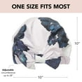 thumbnail image 3 of Kitsch Luxury Shower Cap for Women - Reusable, Microfiber, Floral, 1pc, 3 of 14
