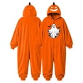 thumbnail image 4 of Couples Halloween Jumpsuit Pajamas, Matching One Piece Sleepwear Costume with Cozy Loungewear Design for Men and Women, 4 of 8