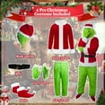 thumbnail image 3 of GTMEDT Santa Claus Costume for Men Professional Christmas Cosplay Outfit for Adult Santa Outfit,S, 3 of 6