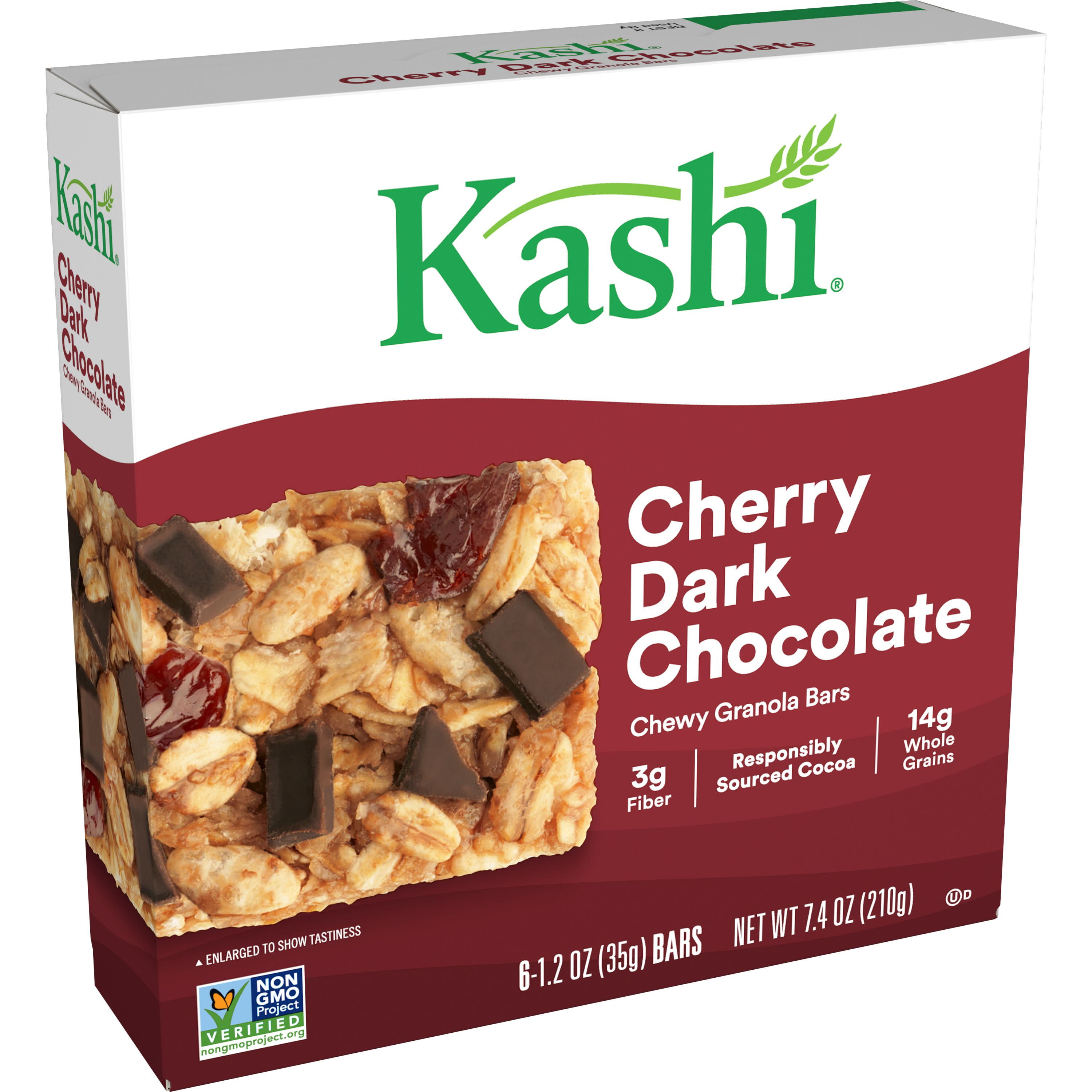 Kashi, Chewy Granola Bars, Cherry Dark Chocolate, 6 Ct, 7.4 Oz