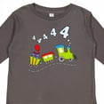 thumbnail image 4 of Inktastic Fourth Birthday Party Train Boys or Girls Long Sleeve Toddler T-Shirt, 4 of 5